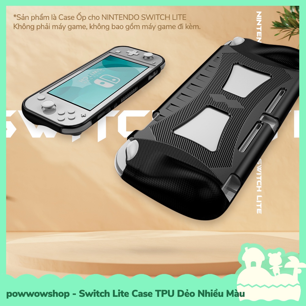 Switch Lite Case TPU HandGrip Dẻo Cho Máy Game Cầm Tay Nintendo Switch Lite Nhiều Màu