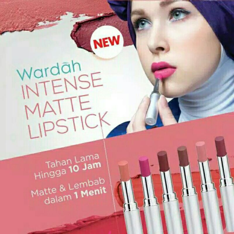 (hàng Mới Về) Son Môi Lì Wardah Intens Lên Màu Chuẩn Đẹp | BigBuy360 - bigbuy360.vn