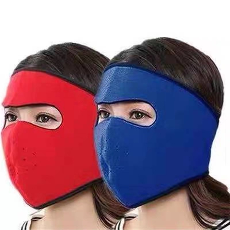 Khẩu trang ninja nỉ loại một không bo viền mắt