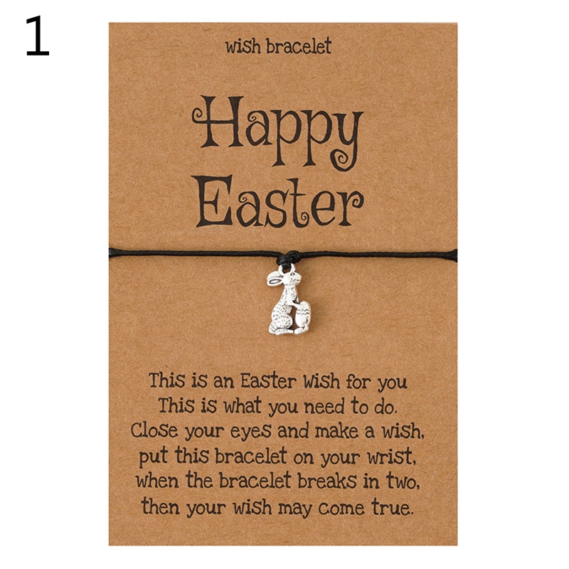 Vòng Tay Tình Bạn Mặt Hình Thỏ Dễ Thương