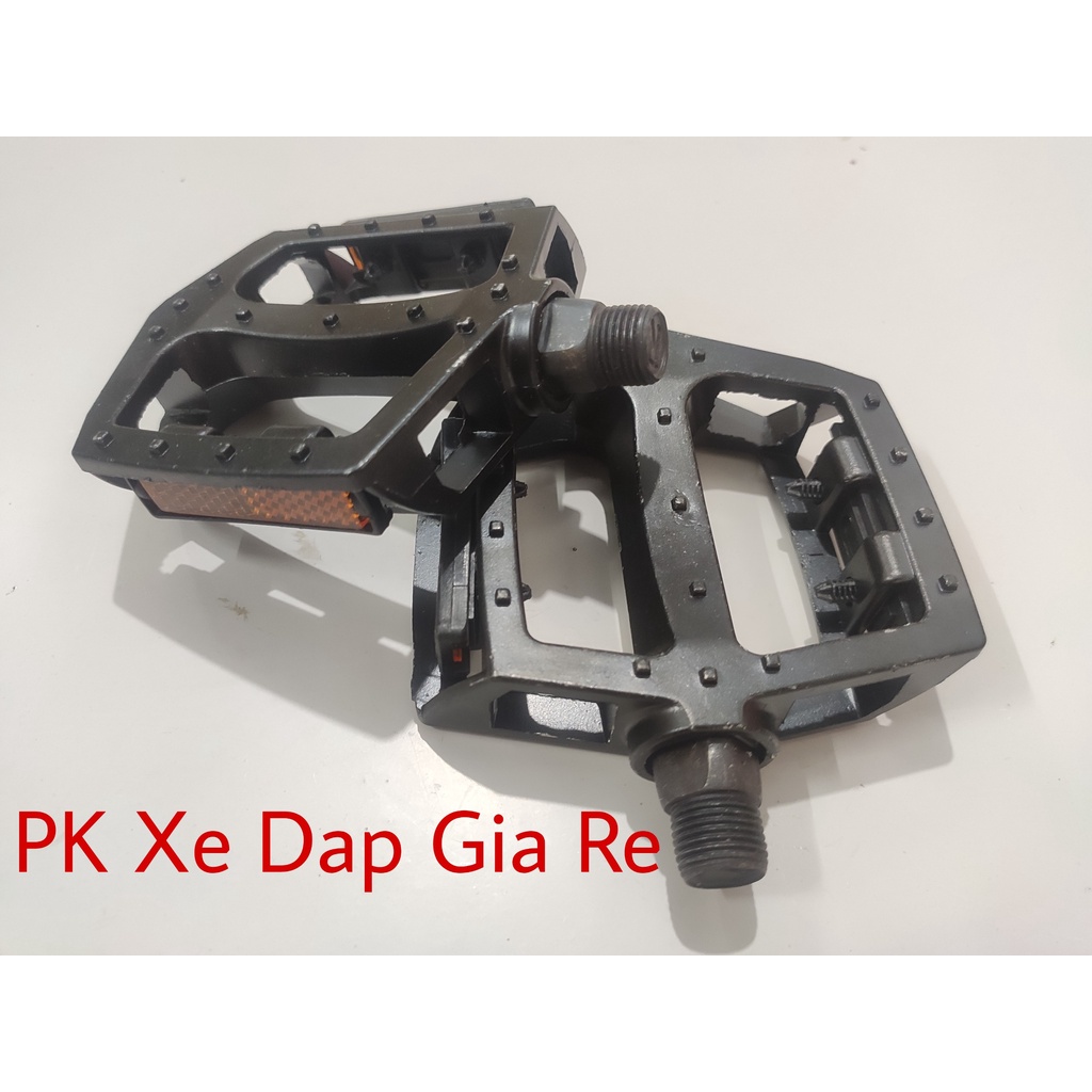 Pedan xe đạp bằng nhôm siêu nhẹ, Bàn đạp xe đạp nhôm đúc chạy bi cao cấp - PK Xe Dap Gia Re