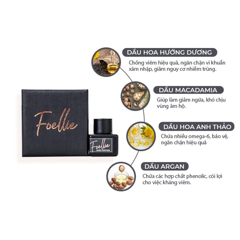 Nước Hoa Cho Vùng Kín Foellie Eau De Inner Perfume 5ml Hàn Quốc [Chính Hãng]