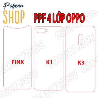 Dán lưng PPF 4 lớp chống va đập cho OPPO FINDX / K1 / K3