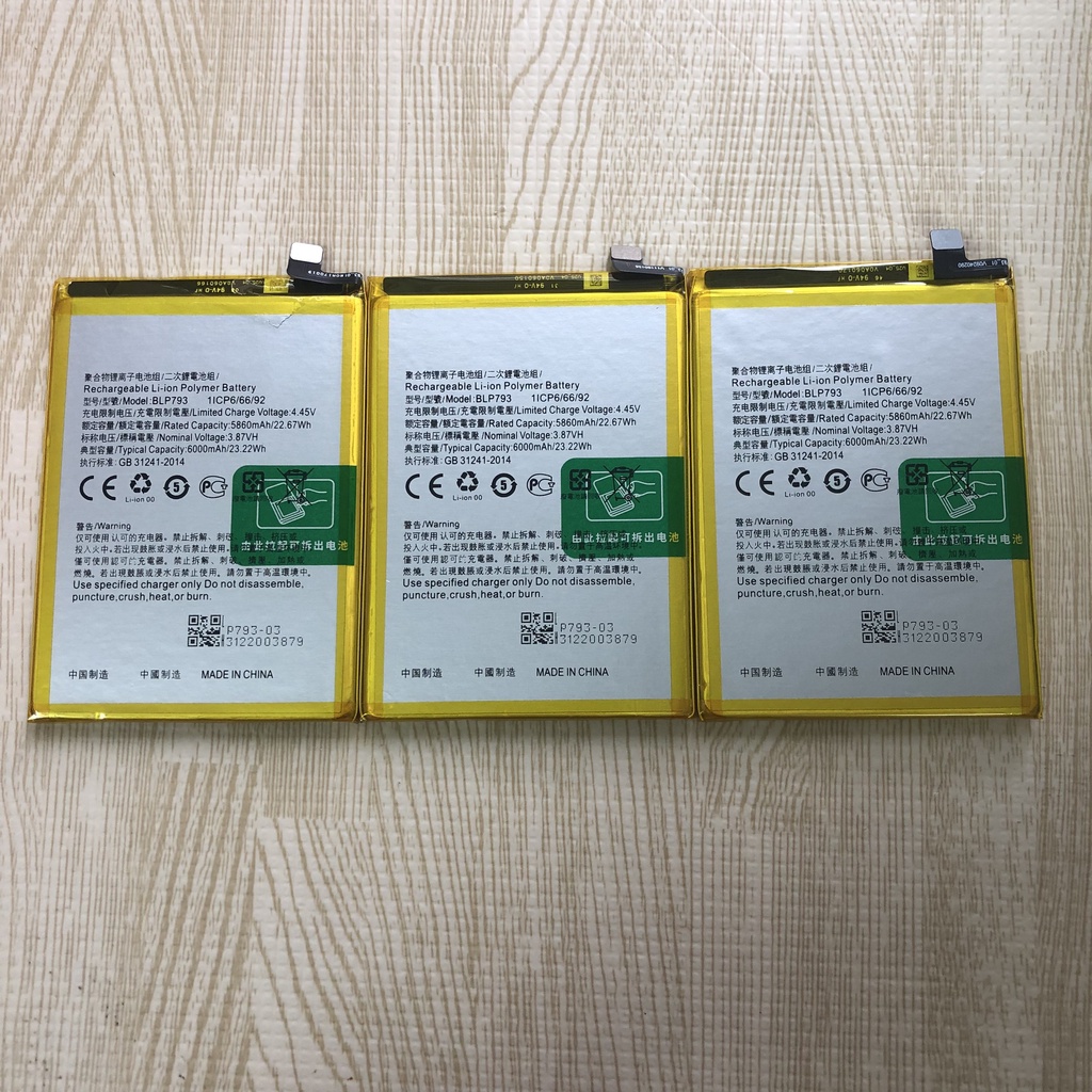 PIN OPPO REALME C11 / C12 / C15 BLP793