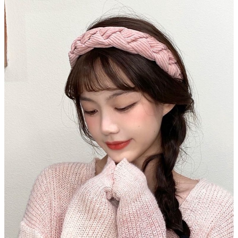 Bờm tóc vải lụa , nhung tết , nơ tóc, kẹp tóc hoa cúc hot trend