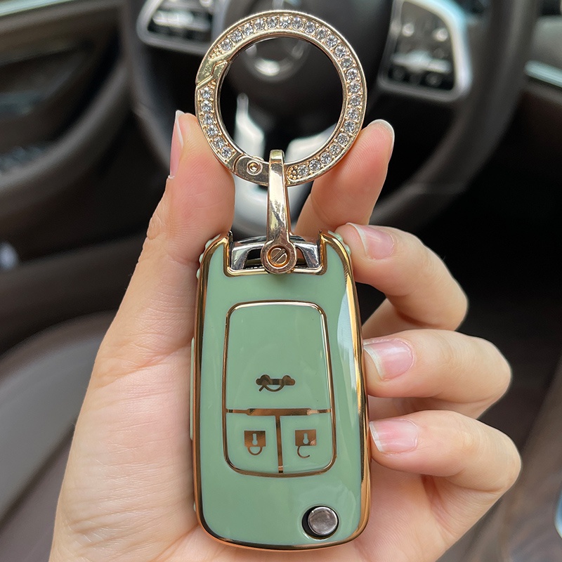 Vỏ Bọc Chìa Khóa Xe Hơi 3 Nút Cho Chevrolet Cruze Aveo Buick VAUXHALL OPEL Insignia Astra J Zafira C