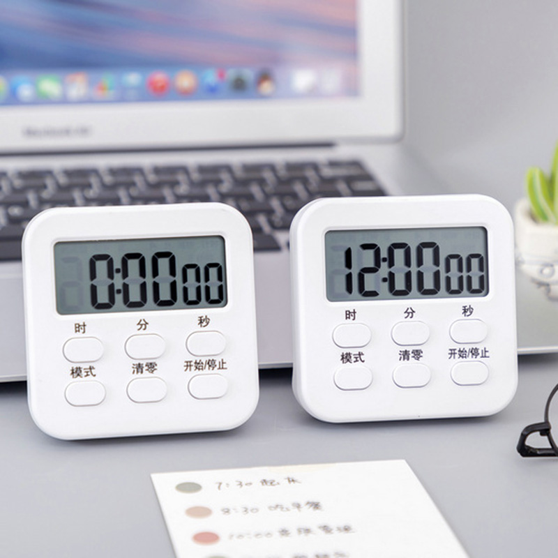 Đồng hồ đếm ngược thời gian nấu ăn có kẹp gắn tiện lợi cao cấp