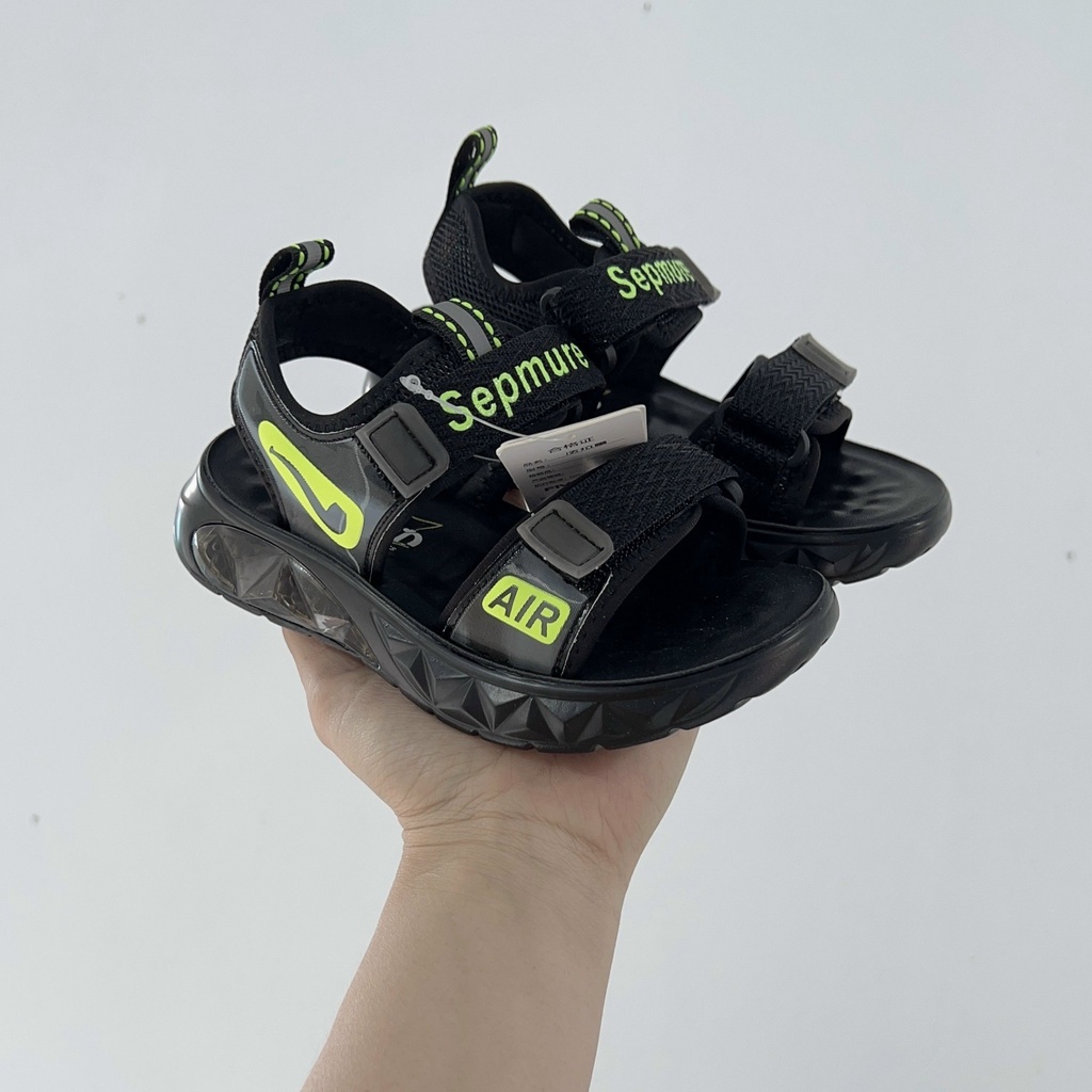 Sandal cho bé trai (sz26-sz41)- dép quai hậu cho bé đi học khâu đế nội địa siêu bền, siêu êm có quai dán tùy chỉnh 6607