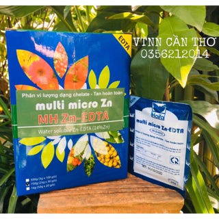 Phân bón lá bổ sung vi lượng Kẽm gói 25gr
