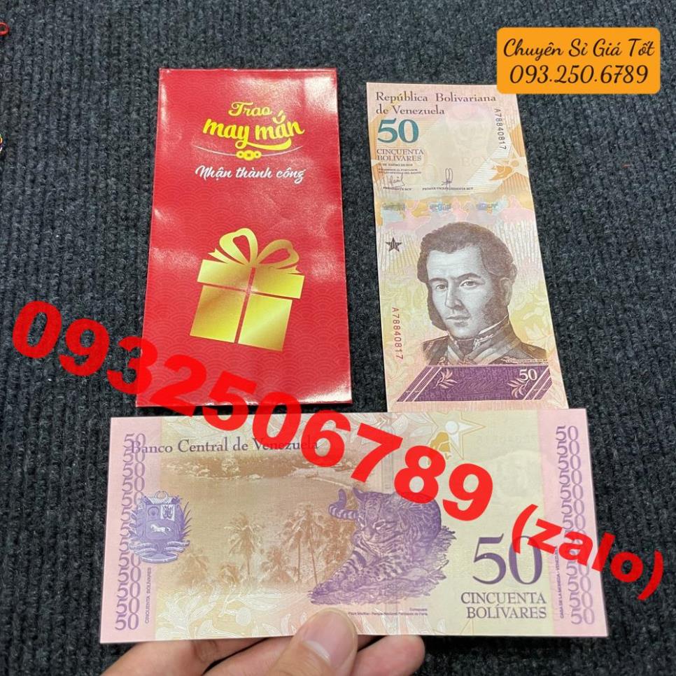 Tiền Hình Con Mèo Venezuela Lưu Niệm Lì Xì Tết 2023 - TẶNG KÈM BAO LÌ XÌ