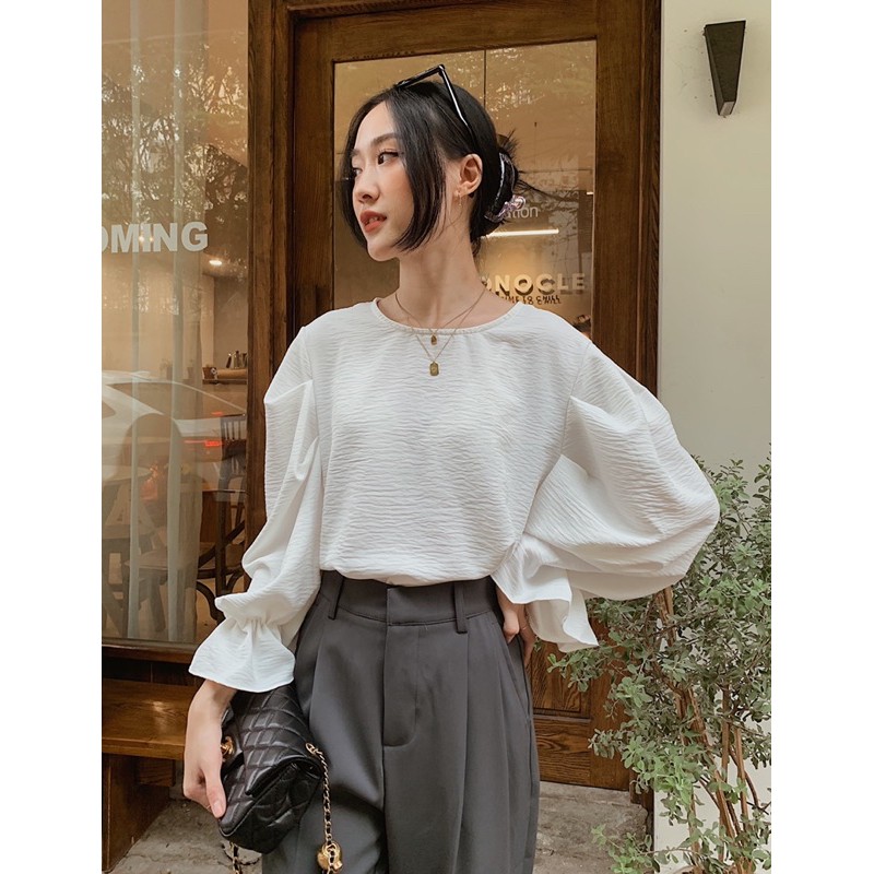 ÁO TIỂU THƯ TAY BỒNG HÀN QUỐC CỰC XINH SP2632