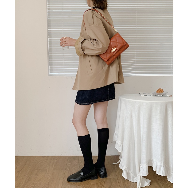 Túi xách nữ Micocah đeo chéo đeo vai cao cấp chính hãng mix dây xích cá tính thời trang công sở ClidStore MSP:563
