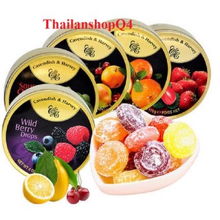 (HCM) Kẹo bạc hà & trái cây mix vị C&H Đức