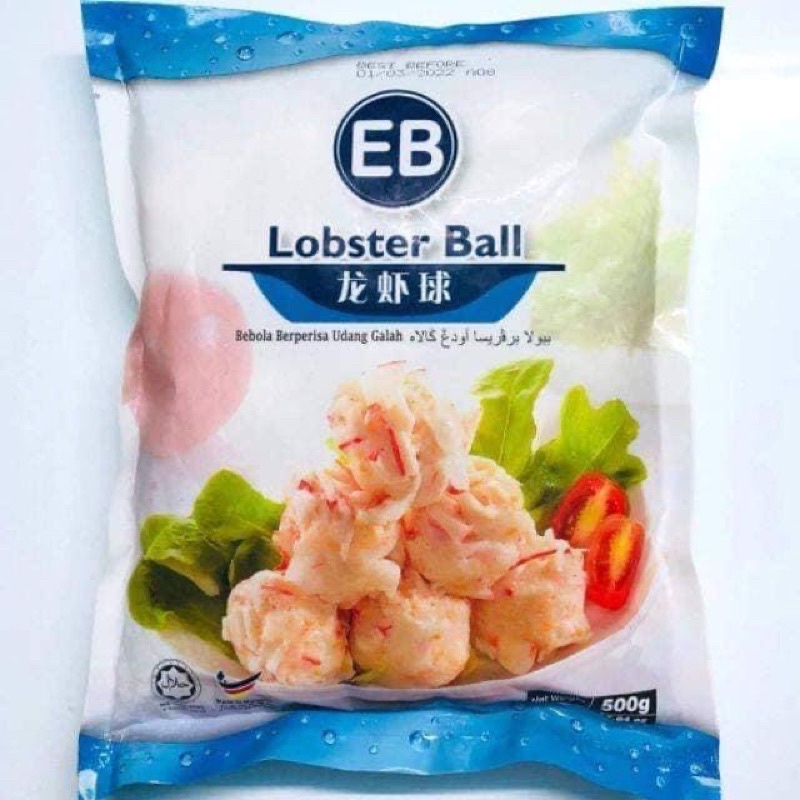 Tôm Hùm Viên EB Malaysia Lobster Ball 500G Giao Hàng Hà Nội