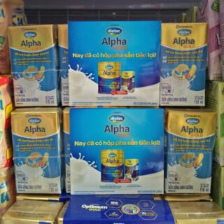 Sữa bột pha sẵn Alpha gold 110ml