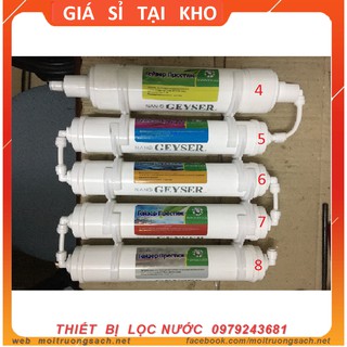 Lõi lọc nước ♥️♥️ bộ lõi khoáng máy nano geyser ♥️♥️ lõi tạo khoáng 4,5,6,7,8 nano