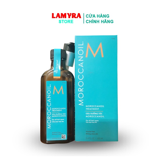 Tinh Dầu Dưỡng Tóc Moroccanoil 100ML - Phục Hồi Tóc Hư Tổn Từ Sâu Bên Trong Lamyra