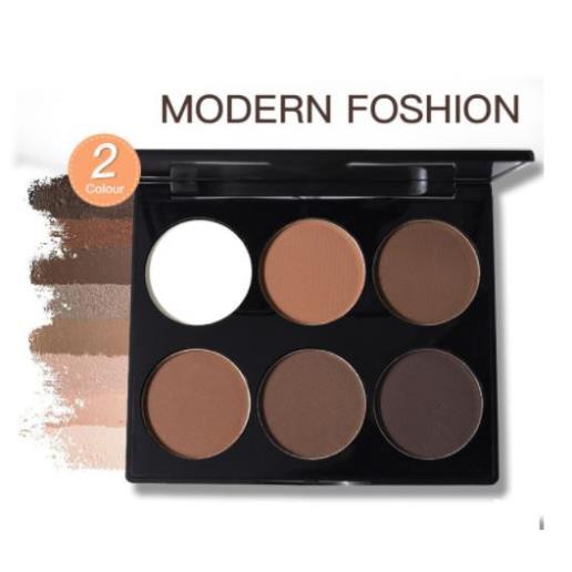 Bảng 6 ô phấn tạo khối - highlight - bắt sáng MAYCHEER MODERN FASHION NO.3050