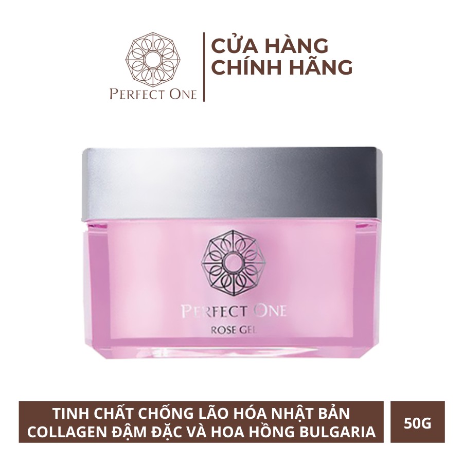 Tinh Chất Dưỡng Da Chống Lão Hóa Chuyên Sâu PERFECT ONE Rose Gel 50G