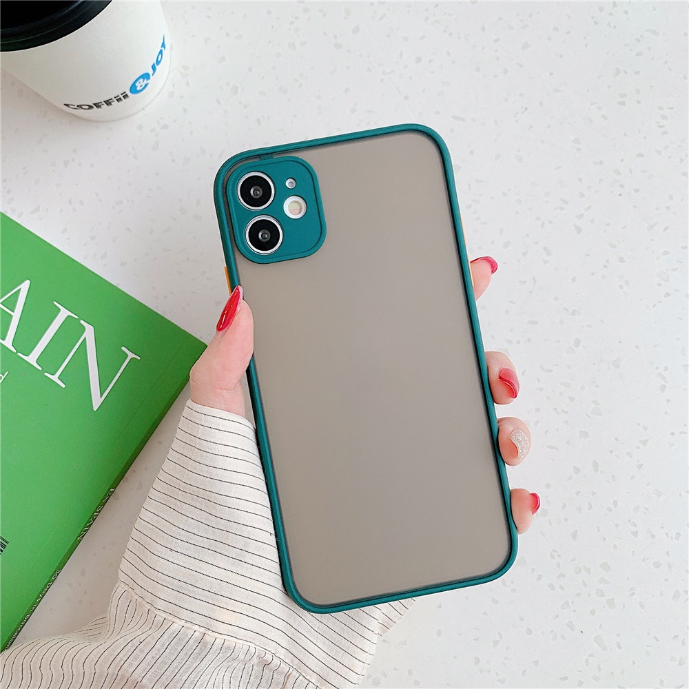Ốp Điện Thoại Mềm Trong Suốt Chống Sốc Sang Trọng Cho iPhone 11 12 Pro Max 12 Mini