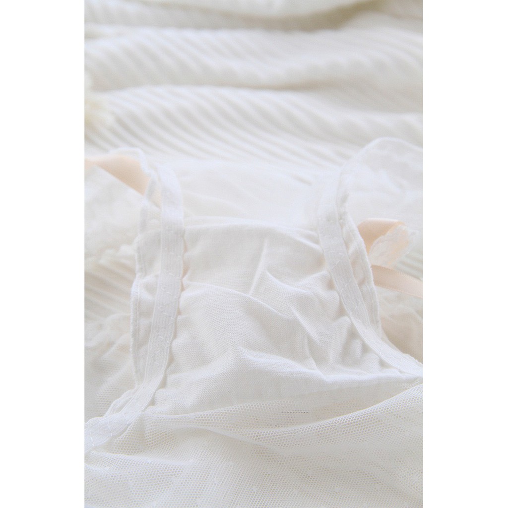 Quần Lót Nữ Ren xuất Nhật cao cấp trong suốt đính nơ mềm mại tôn dáng gợi cảm mẫu L213