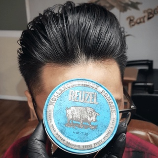 Sáp vuốt tóc Pomade Reuzel Blue (Xanh)