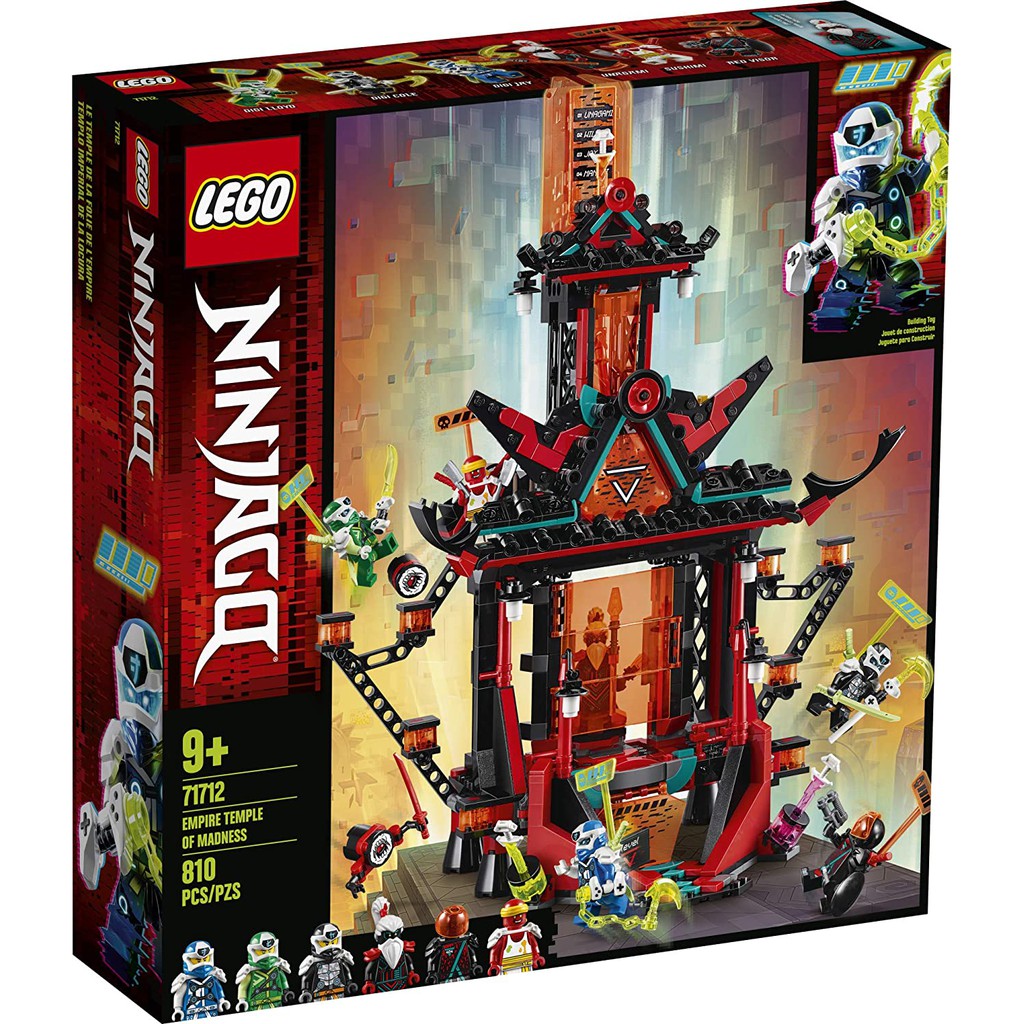 Đồ chơi LEGO NINJAGO - Tu Viện Của Đế Chế Madness - Mã SP 71712