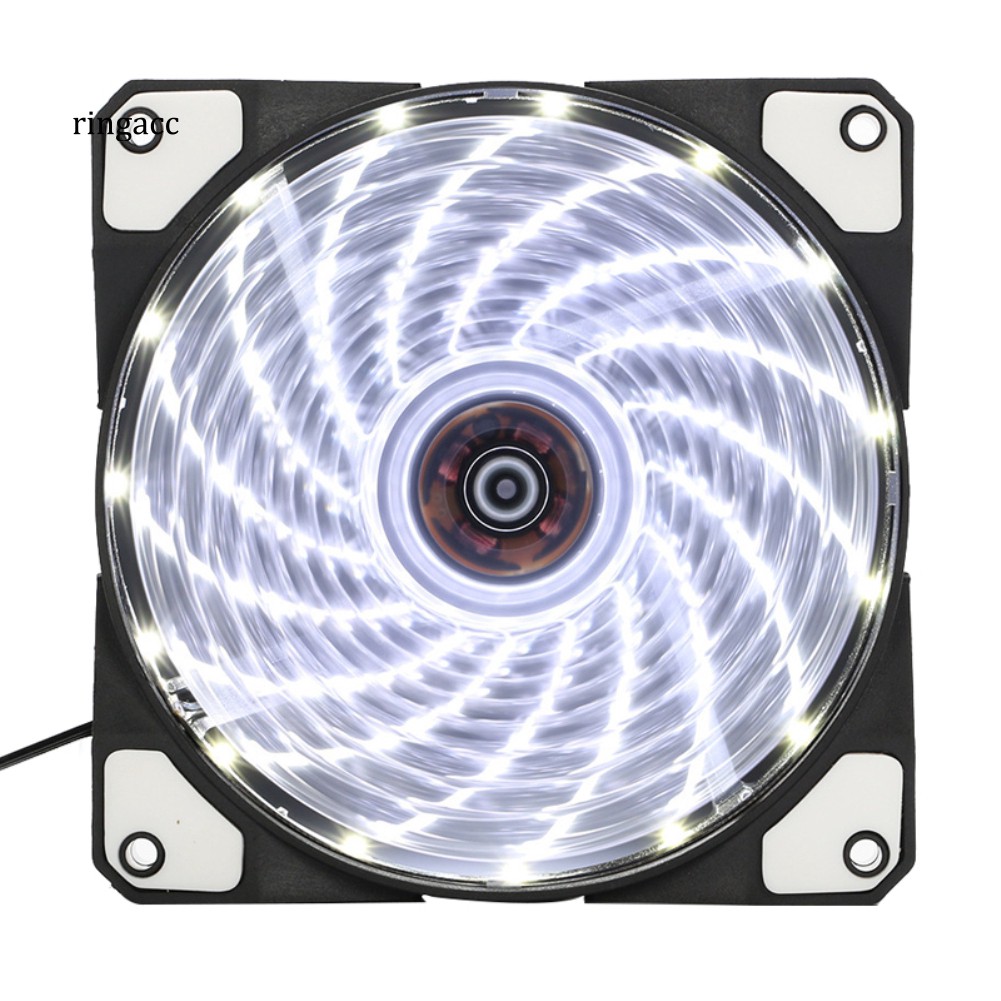 Quạt Tản Nhiệt Cho Máy Tính 12x12cm 12v 15 Led