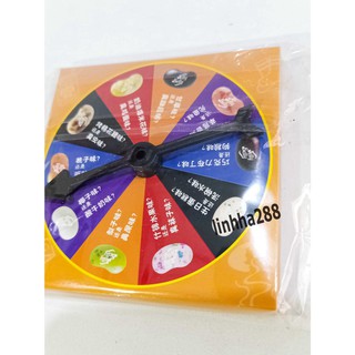 BÀN XOAY RỜI KẸO THỐI bean boozled harry potter