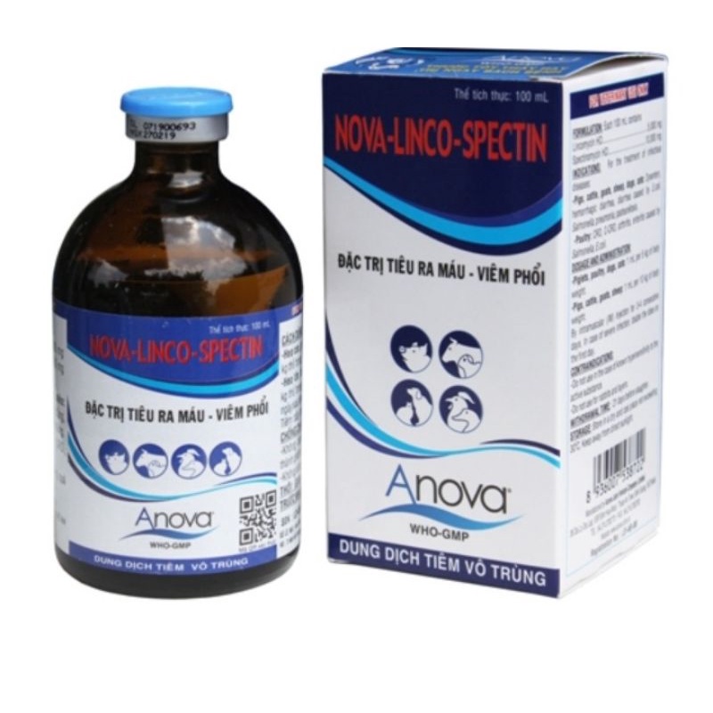 Nova linco spectin 20ml thức ăn cho thú cưng