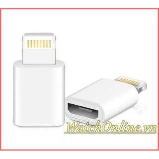 Đầu chuyển đổi Micro USB sang Lightning cho Apple IPhone IPad Mini Air