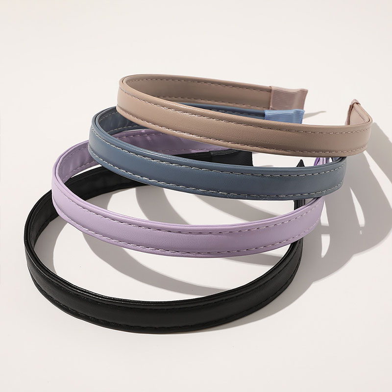 Băng Đô Cài Tóc Bằng Da Pu Thiết Kế Tinh Tế