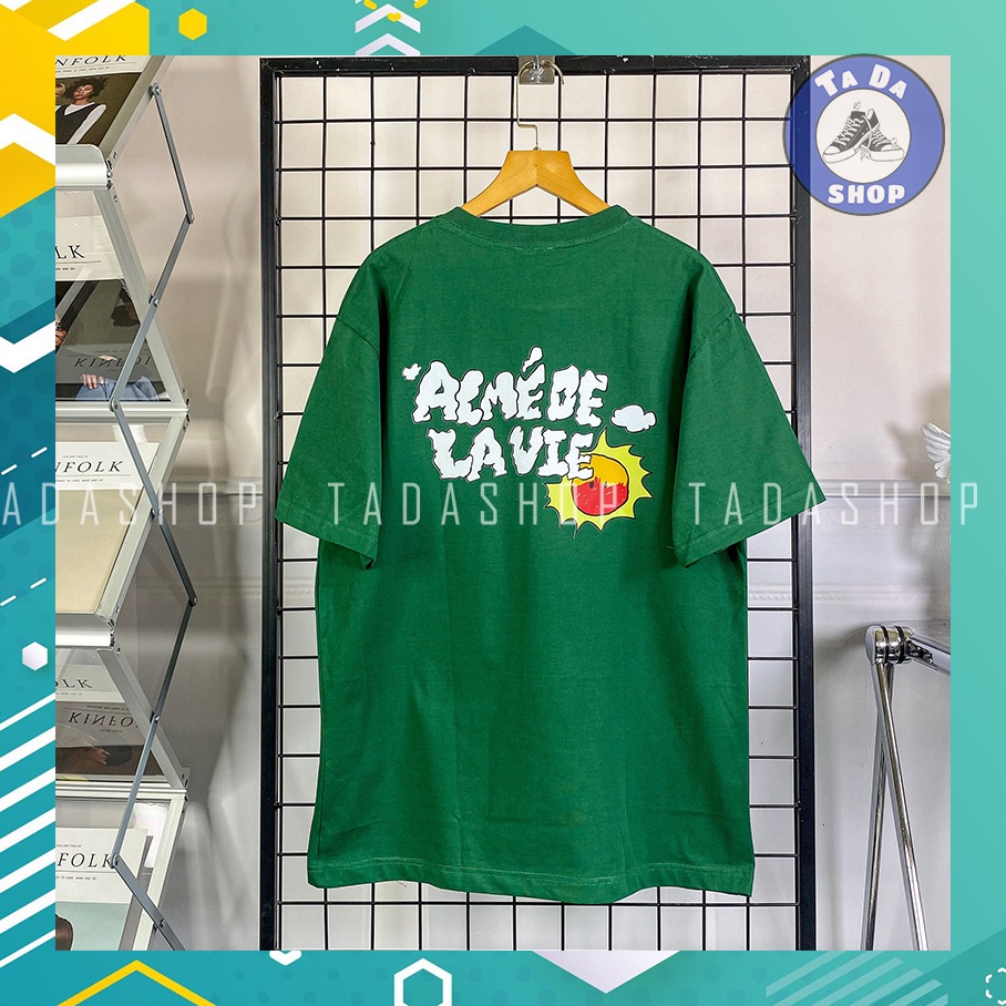 Áo Phông oversize Nam Nữ ADLV ảnh thật