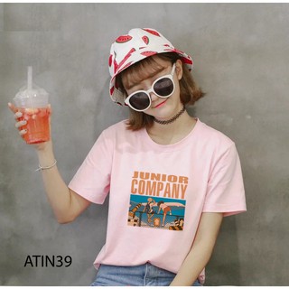 Áo thun in hình junior company atin39