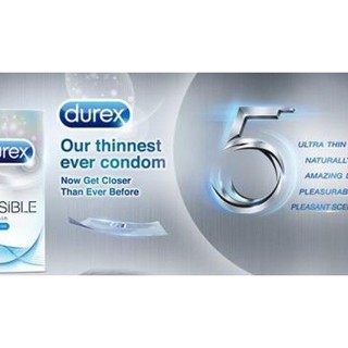 BCS Siêu Mỏng – Durex Invisible Extra Thin 10s