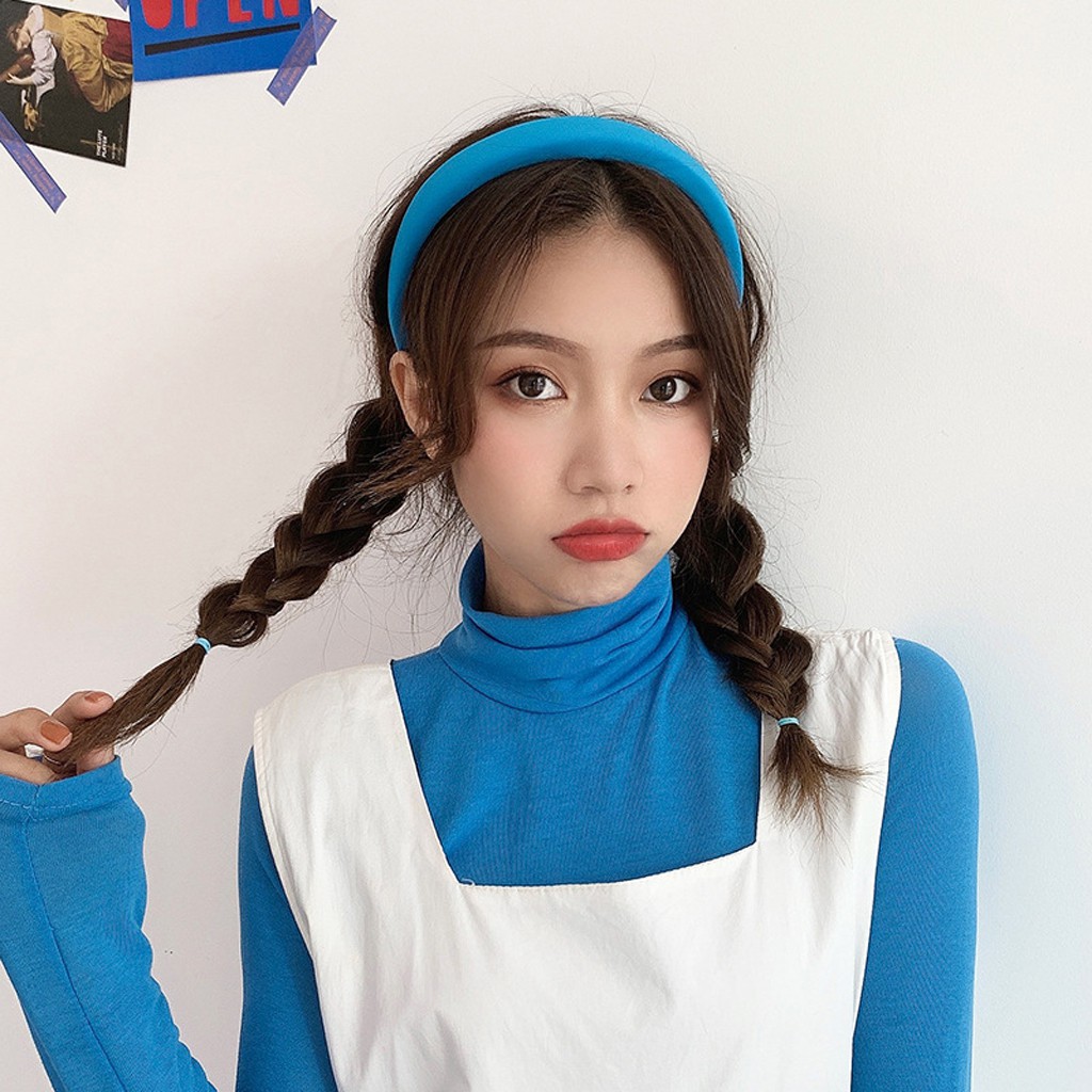 Băng đô,bờm tóc tiểu thư sang chảnh phong cách Hàn Quốc