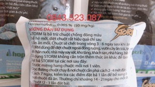 Thuốc diệt chuột Storm