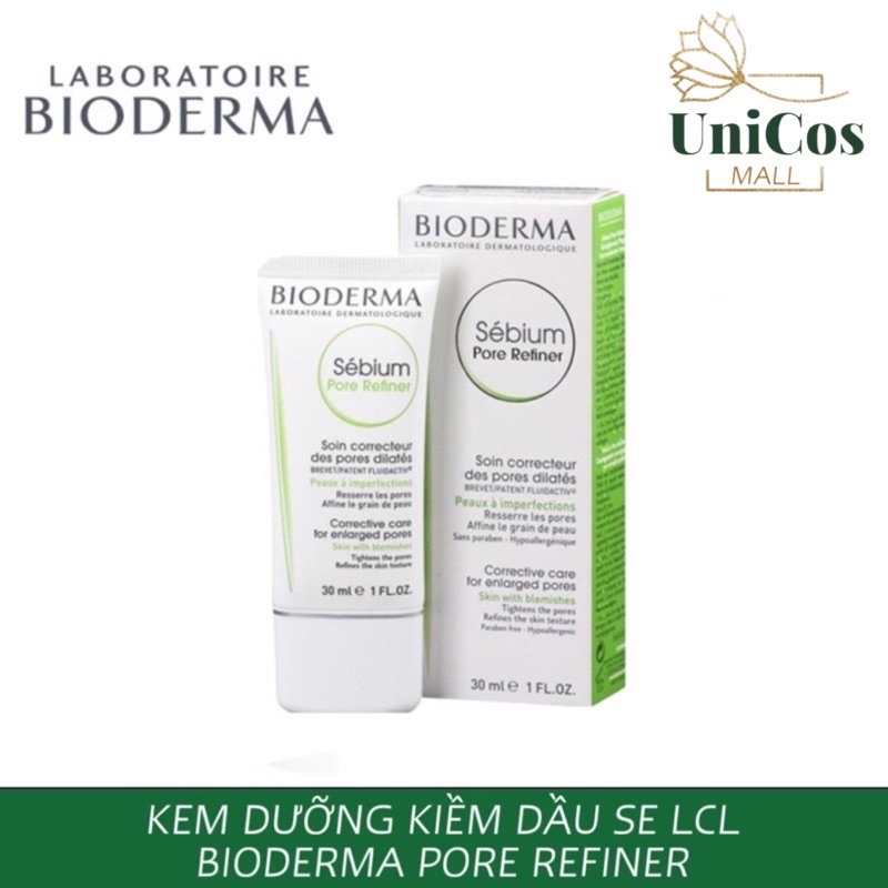 Kem dưỡng se khít lỗ chân lông Bi.od.er.ma Sebium Pore Refiner 30ml