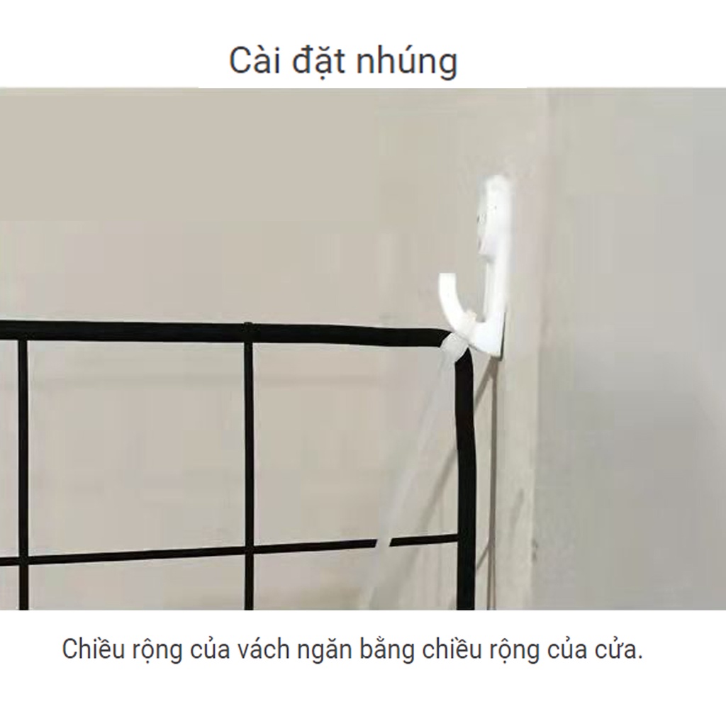 Cổng cách ly đặc biệt chống mèo cao 1.5m