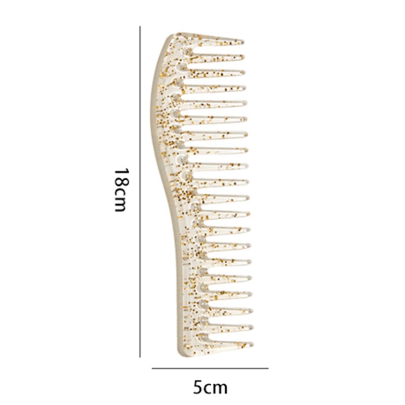 [Hàng mới về] Lược chải tóc tạo kiểu răng lược thưa sáng tạo mát xa da đầu thoải mái cho nữ