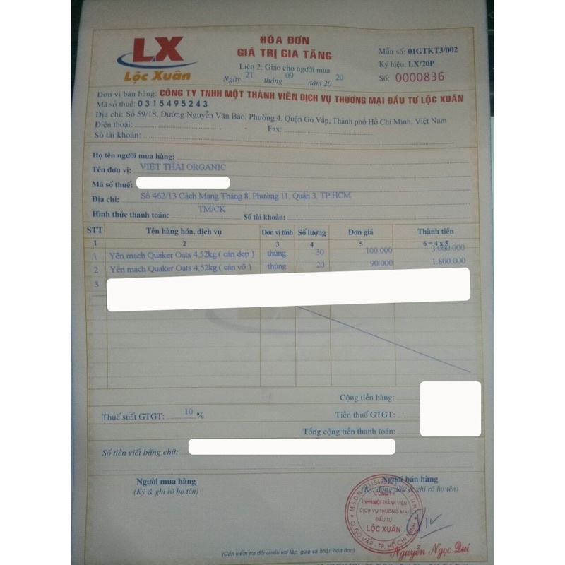 Yến Mạch Quick 1 Minute 500g