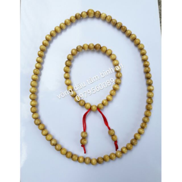 Combo Vòng dâu tằm đeo cổ + tay