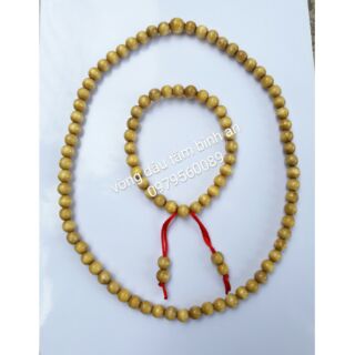 Combo Vòng dâu tằm đeo cổ + tay
