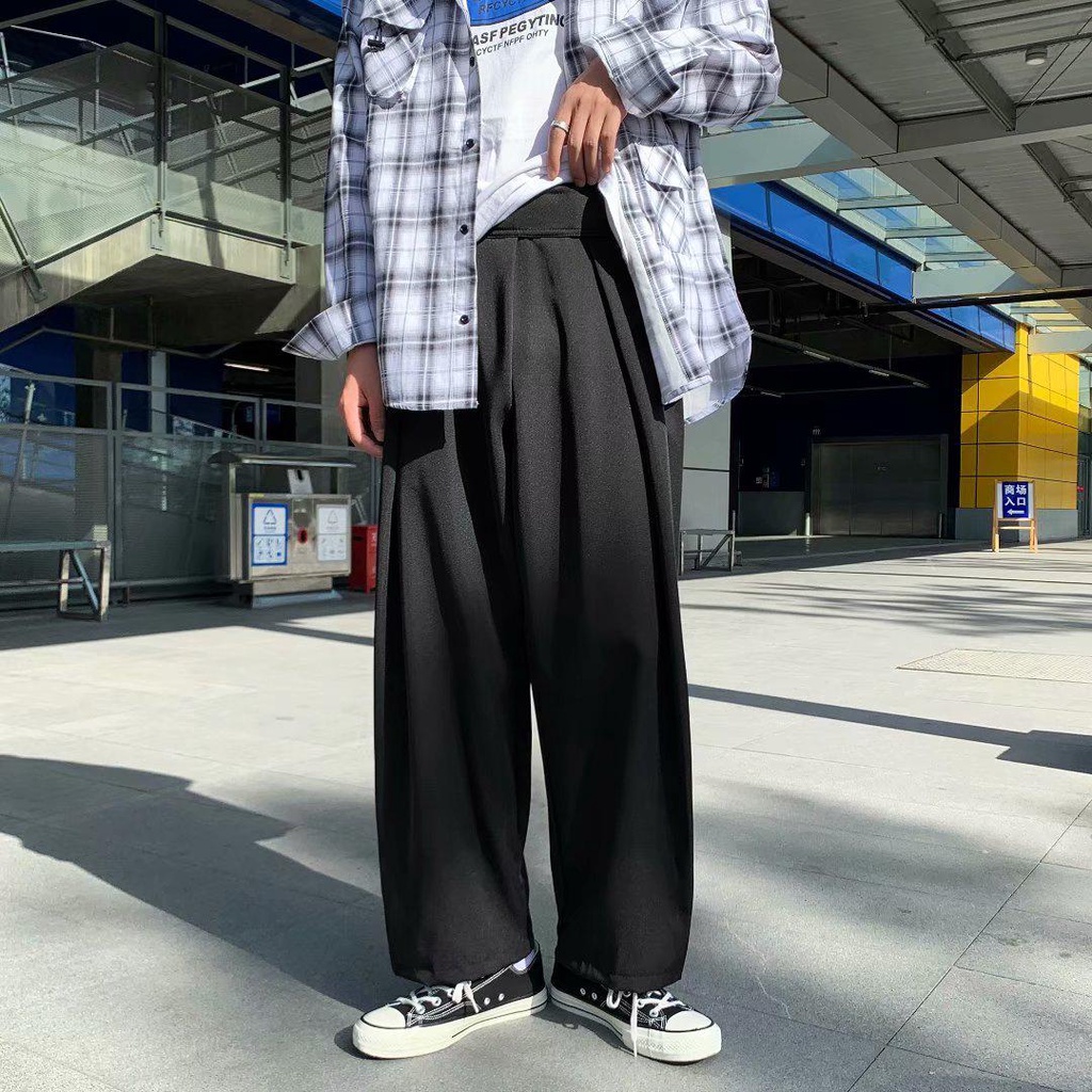 Quần ống rộng phong cách thời trang thể thao năng động cho nam size M-XXL
