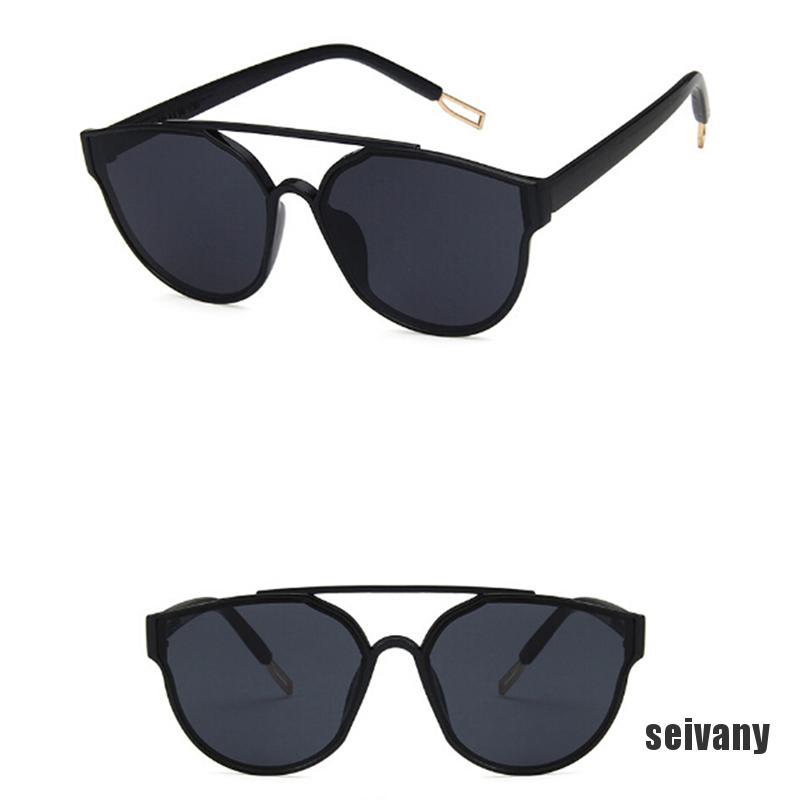 [sei] Ladies Sunglasses Oversided Frame Eyeglasses Vintage UV400 Protection Glasse wyf