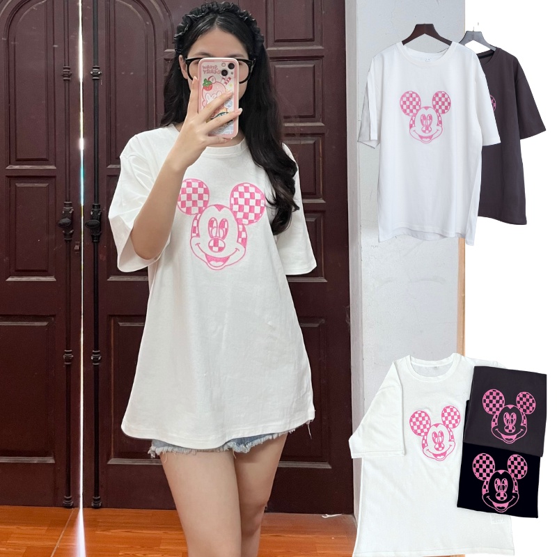 from rộng, cổ tròn, vải cotton 100%