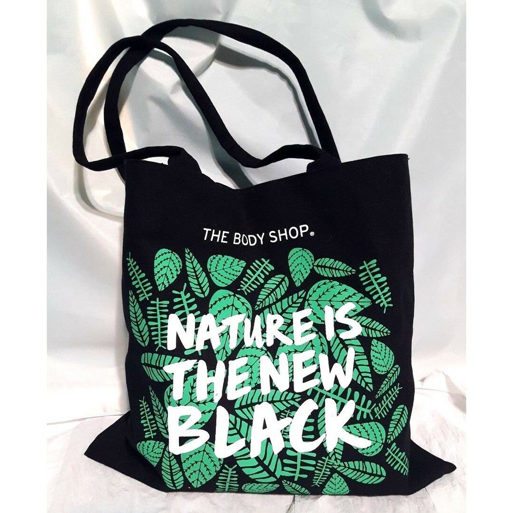 Túi tote THE BODY SHOP chính hãng - túi vải canvas