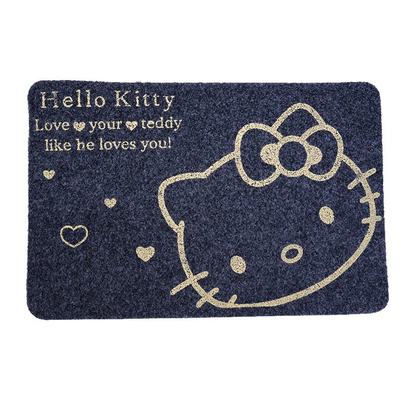 Thảm lau chân mèo Hello kitty cute