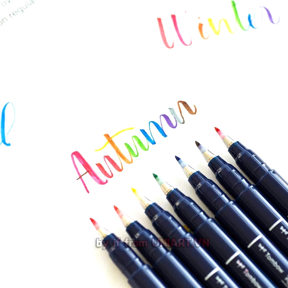 Bút vẽ Tombow Fudenosuke Brush Pen Calligraphy, Thư pháp, Hán tự