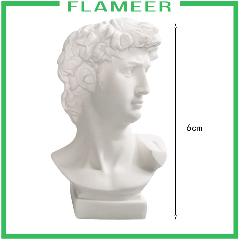 Chậu Hoa Hình Đầu David Độc Đáo Trang Trí Nhà Cửa